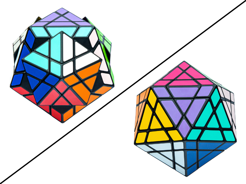 GalaxyPuzzle Icosaminx - Black
