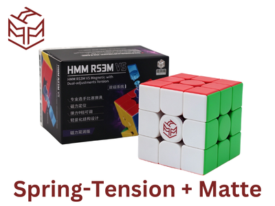 MoYu RS3 M V5 3x3 (Spring-Tension + Matte HMM SE)