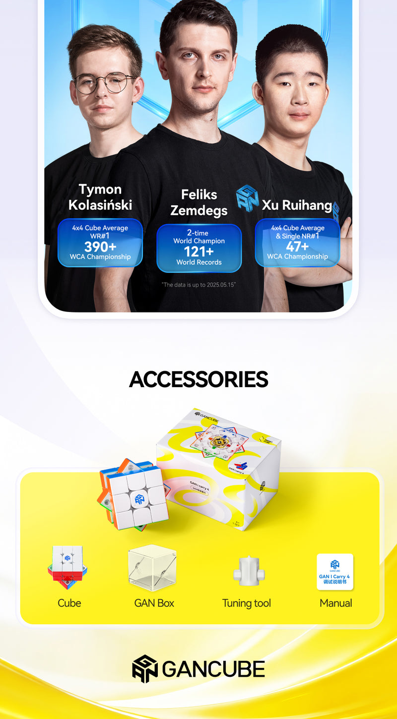 GAN356 i Carry 4 3x3 (Frosted)