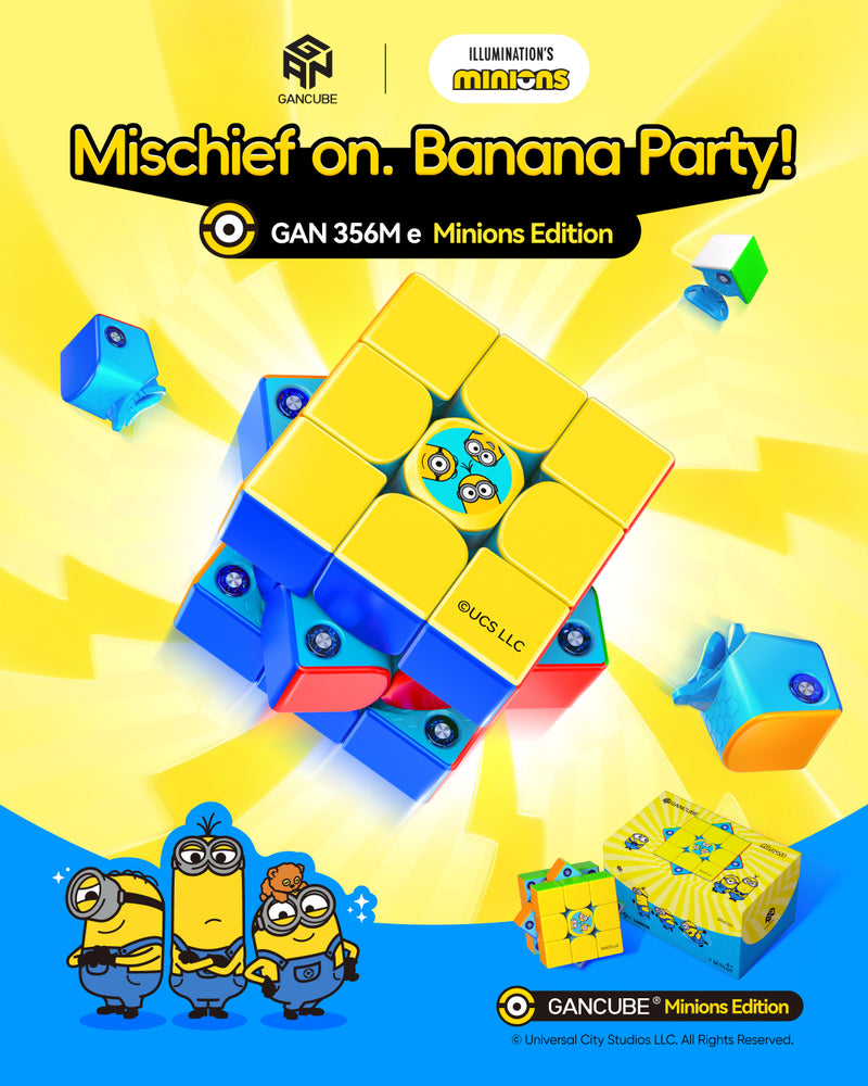 GAN356 ME 3x3 (Minions Edition, Frosted)