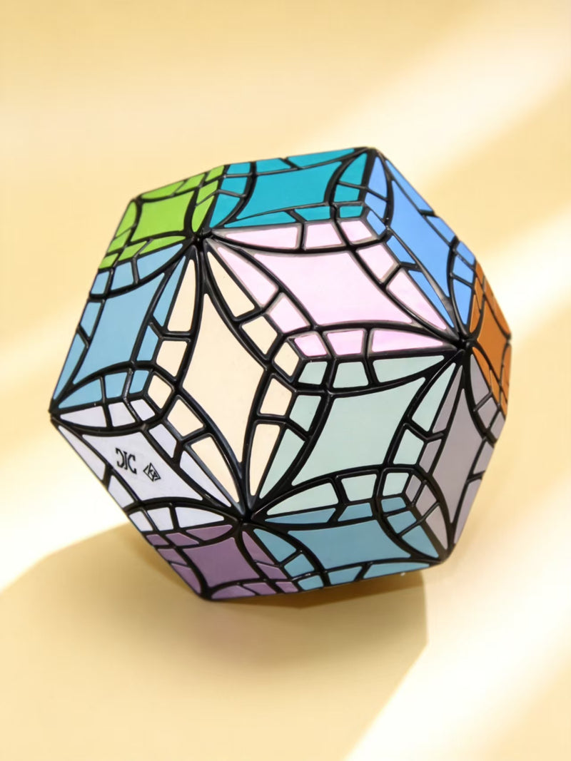XJ Curvy Face-Turning Rhombic Triacontahedron (Plus)