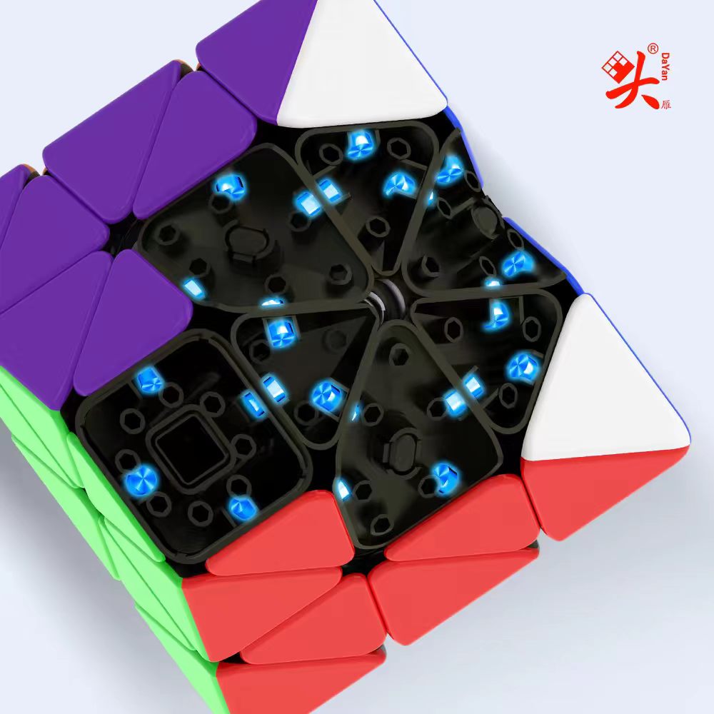 DaYan FTO (Magnetic + Ball-Core, Black Internals SAOCube SE)