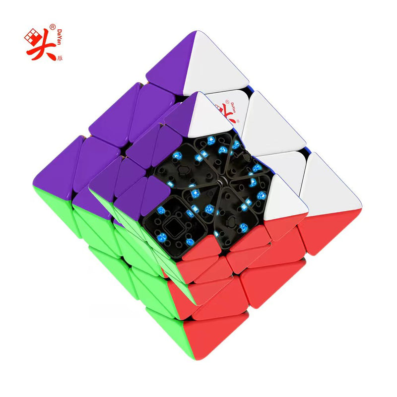 DaYan FTO (Magnetic + Ball-Core, Black Internals SAOCube SE)