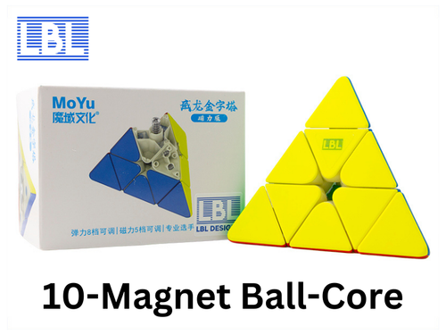 MoYu WeiLong Pyraminx (Magnetic + LBL Designs Mod)