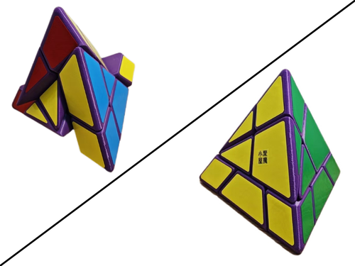 Lee Pyraminx II - Purple