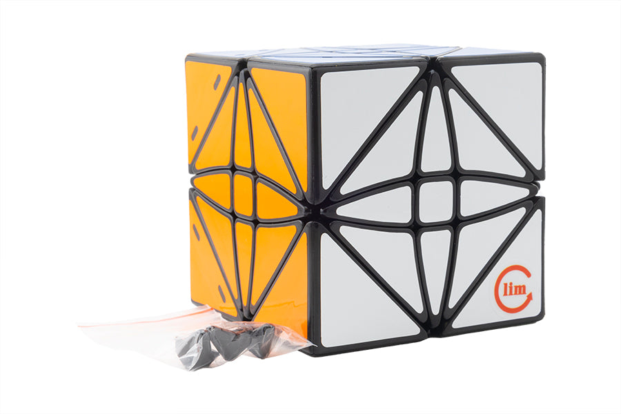 LimCube Crucis Cube (3x3 + Skewb) V4 - Black