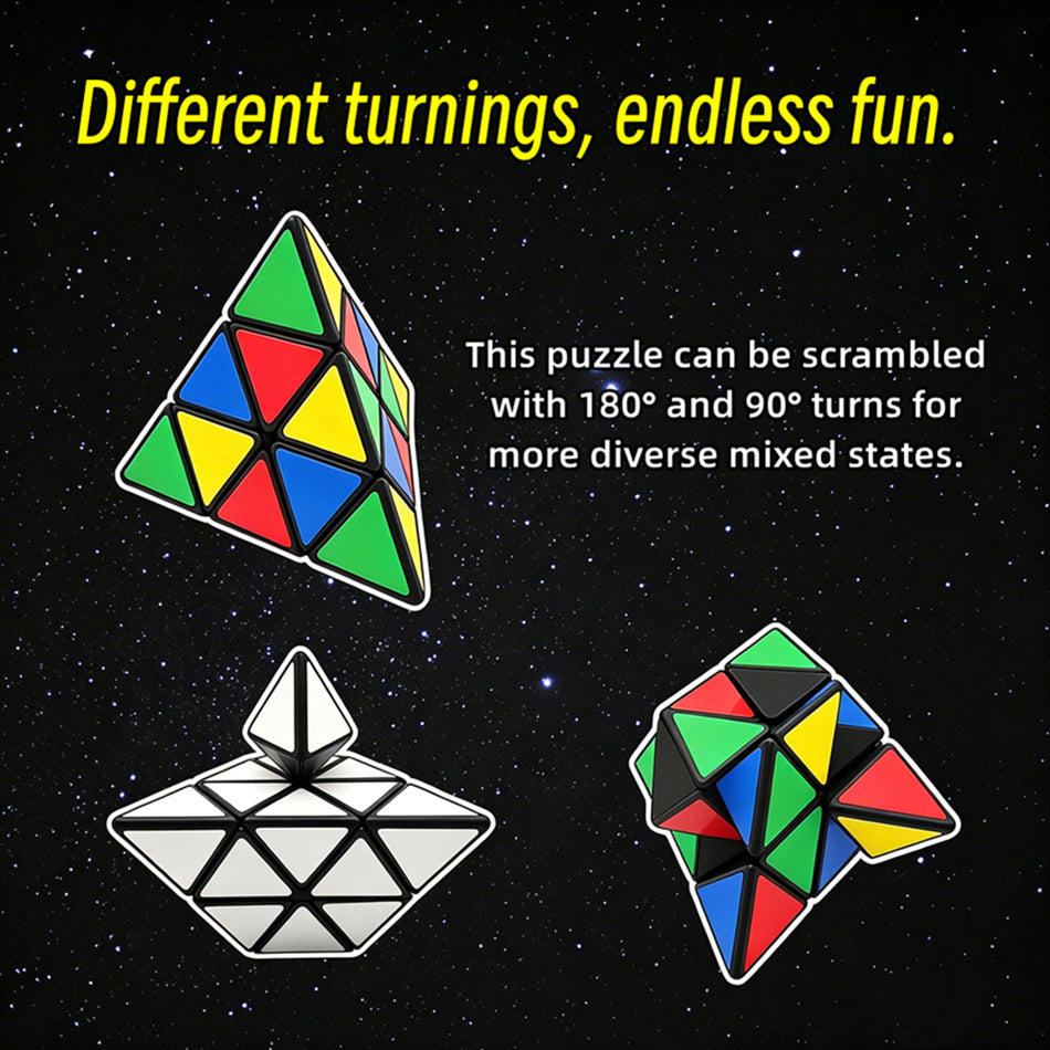 ZePuzzles Tricky Pyraminx