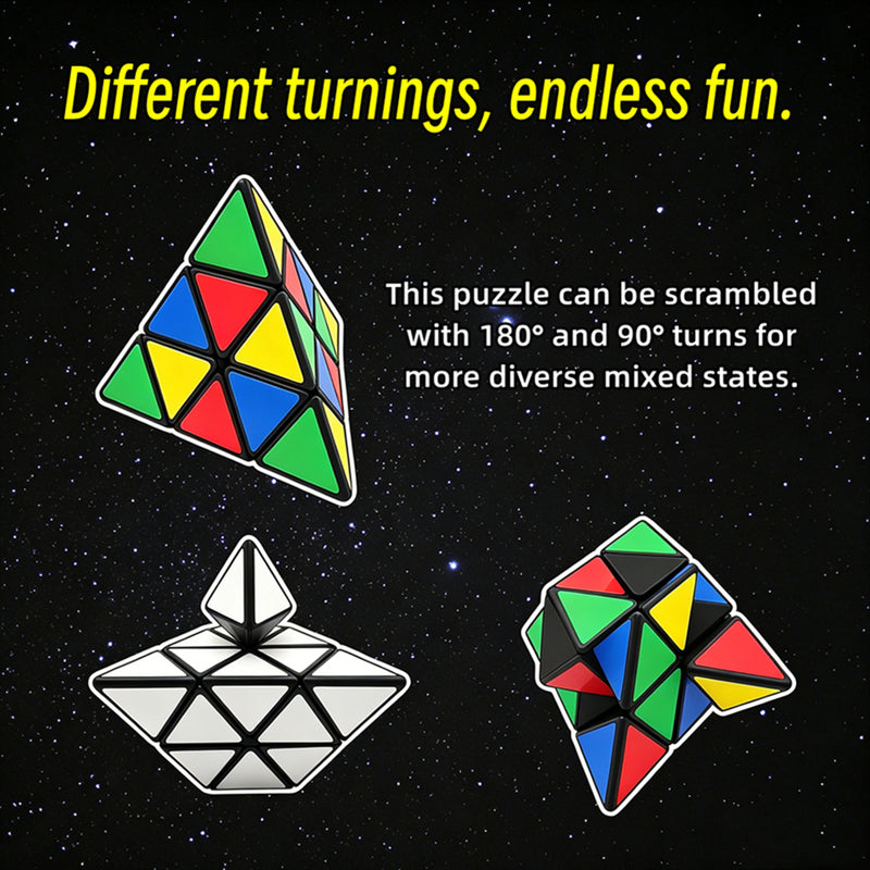 ZePuzzles Tricky Pyraminx