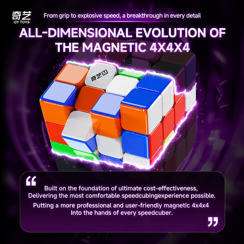 QiYi M Pro 4x4 V2 (Ball-Core + UV)