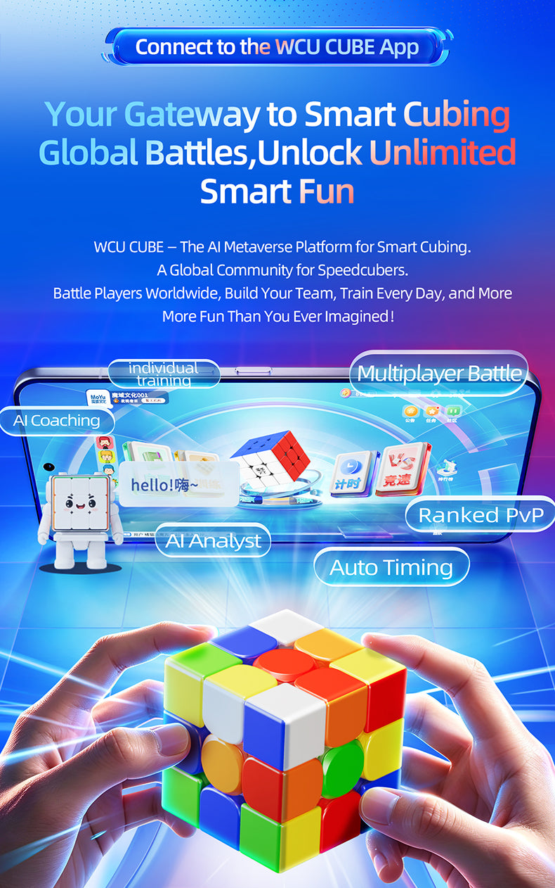 MoYu AoLong V5 AI 3x3 (Smart Cube, Magnetic) – TheCubicle