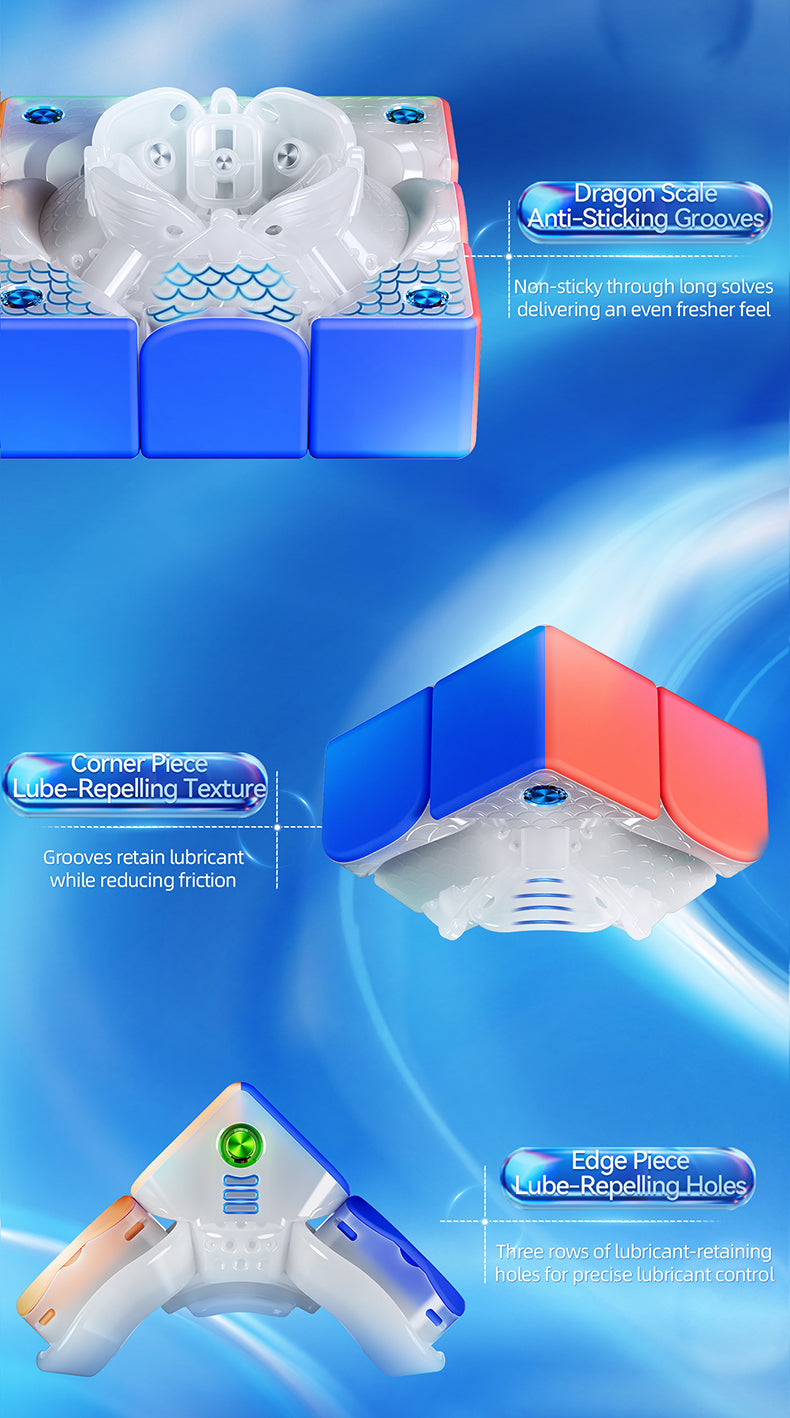 MoYu AoLong V6 3x3 (20-Magnet Ball-Core + MagLev + UV) [Pre-Order]