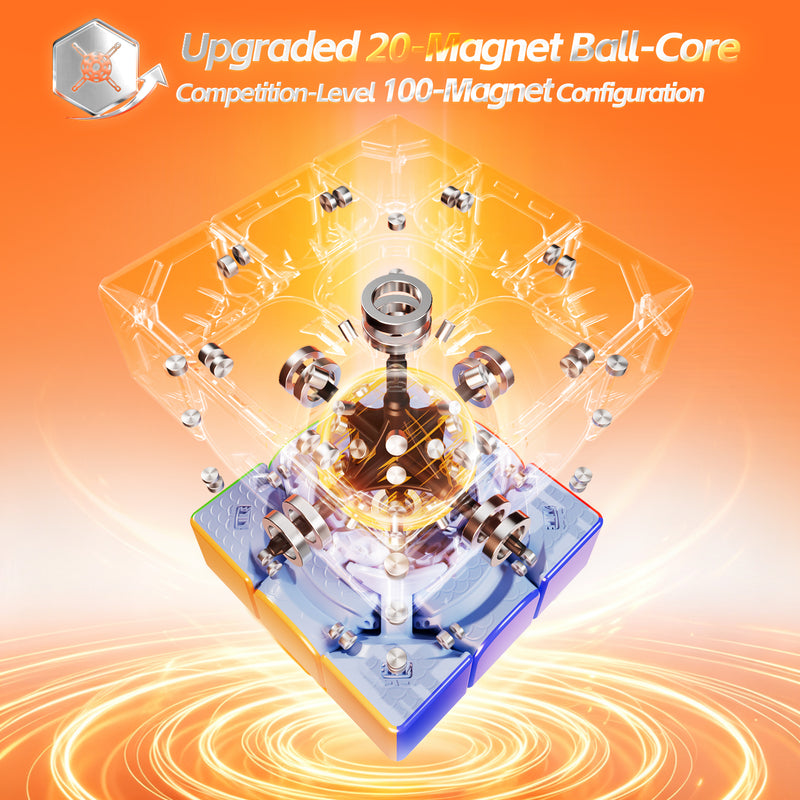 PBCube WR 3x3 (20-Magnet Ball-Core + MagLev + UV) [Pre-Order]