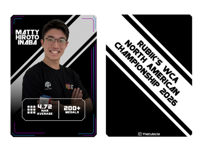 NAC 2026 Official Collectible Trading Card (Matty Inaba)