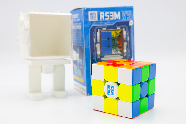 MoYu RS3 M V5 3x3 (Ball Core UV + Robot Cube Stand)
