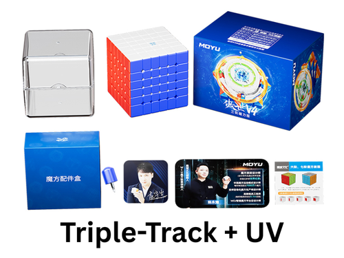 MoYu AoShi V4 6x6 (Triple-Track Magnetic + UV) - Stickerless