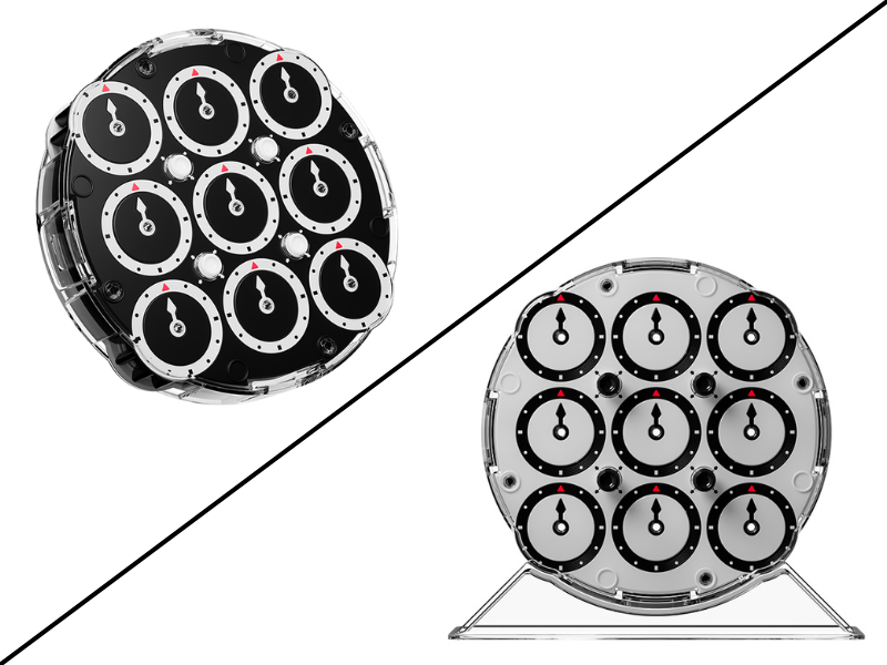 MoYu WeiLong Clock (Magnetic) - Black