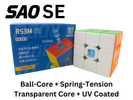 MoYu RS3 M V5 3x3 (Spring-Tension + Ball-Core + Transparent Core + UV SAOCube SE)