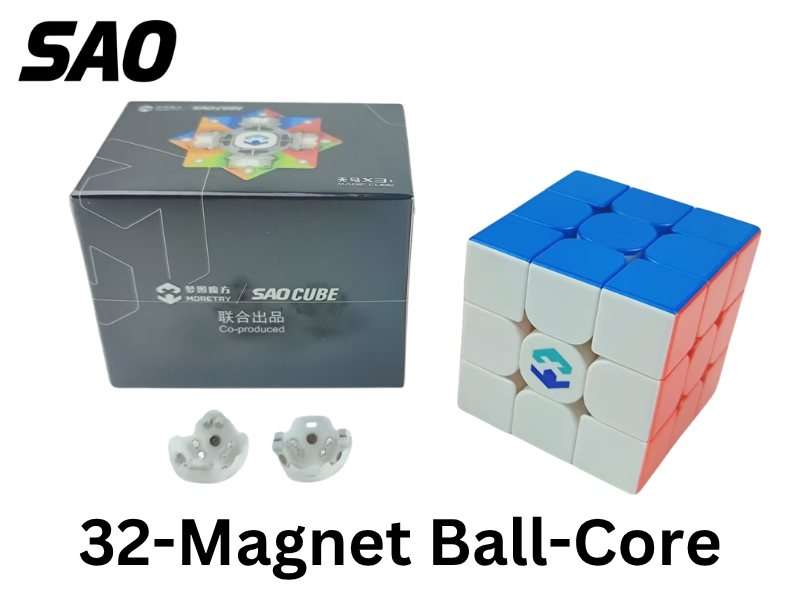 MoreTry TianMa X3+ 3x3 (32-Magnet Ball-Core SAOCube SE) - Stickerless