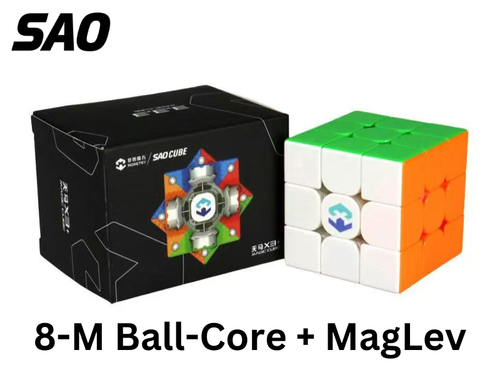 MoreTry TianMa X3+ 3x3 (8-Magnet Ball-Core + MagLev SAOCube SE)