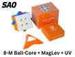 MoreTry TianMa X3+ 3x3 (8-Magnet Ball-Core + MagLev + UV SAOCube SE, Year of the Horse Edition)