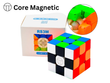 MoYu RS3 M 2020 3x3 (PiCube Core-Magnetic) - Stickerless / Black Side