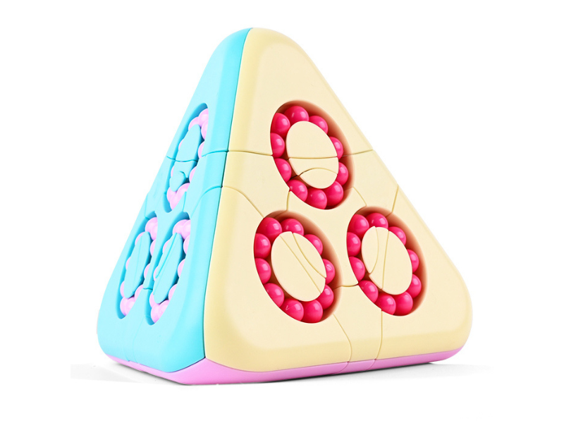 Puzzle Ball Magic Bean Pyramid - Light Blue