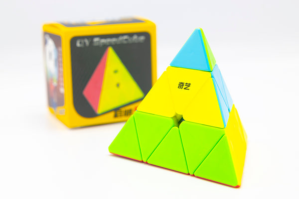 QiYi QiMing S3 Pyraminx - Stickerless (Bright)