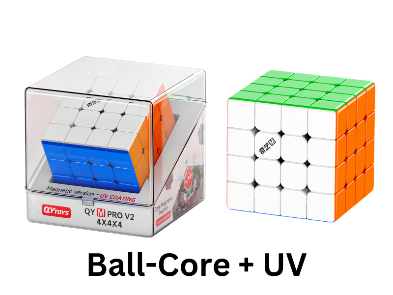 QiYi M Pro 4x4 V2 (Ball-Core + UV) - Stickerless