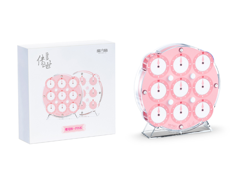 QiYi Magnetic Clock (Pink)