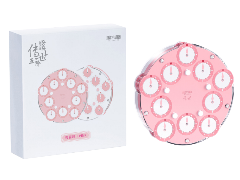 QiYi Pentagram Clock (Magnetic) - Pink