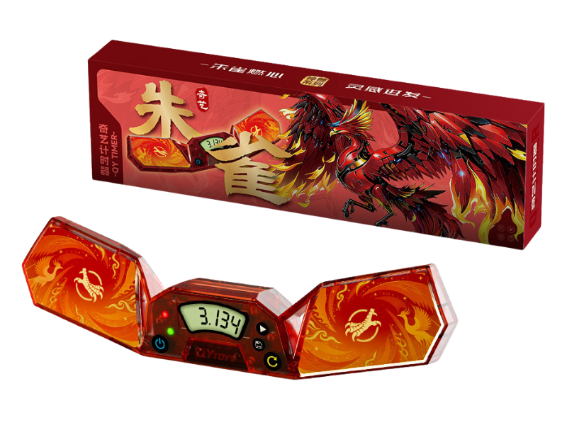 QiYi Timer (XuanWu Edition) - Transparent Red