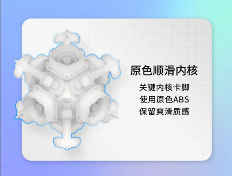 MoreTry TianMa X3+ 3x3 (8-Magnet Ball-Core + MagLev) - SAOCube Special Edition