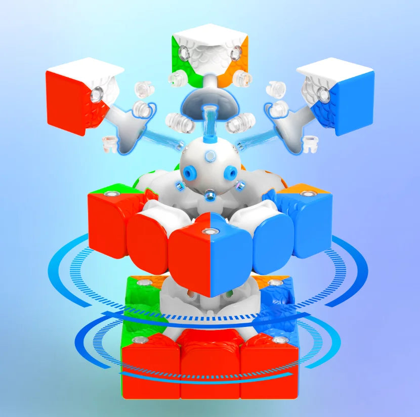 MoreTry TianMa X3+ 3x3 (8-Magnet Ball-Core + MagLev) - SAOCube Special Edition