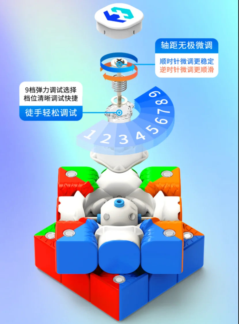 MoreTry TianMa X3+ 3x3 (8-Magnet Ball-Core + MagLev) - SAOCube Special Edition