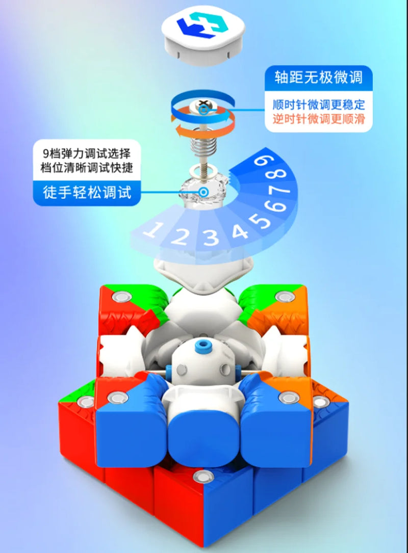 MoreTry TianMa X3+ 3x3 (8-Magnet Ball-Core + MagLev) - SAOCube Special Edition