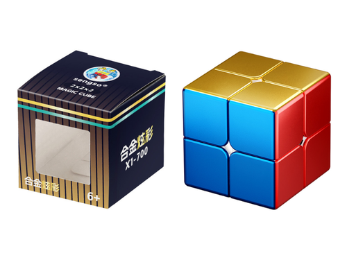 ShengShou Alloy 2x2 - Stickerless