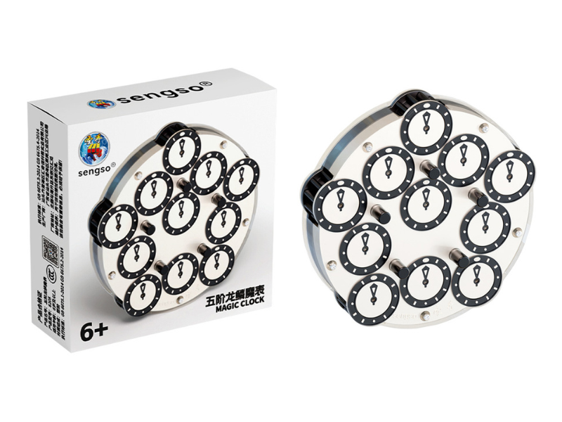 ShengShou Pentagram Clock V2 (Magnetic)