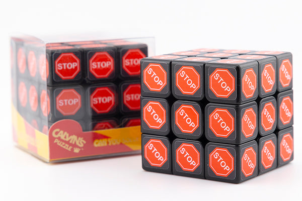 Stop Cube 3x3 - Black