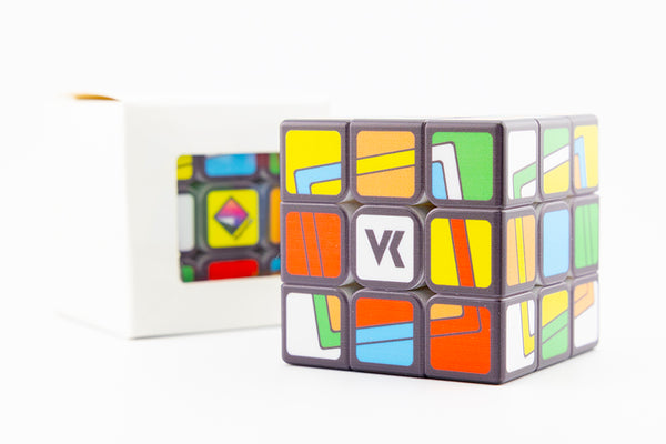 VK 3x3 Sloping Frame Cube (3 Solutions) - Black