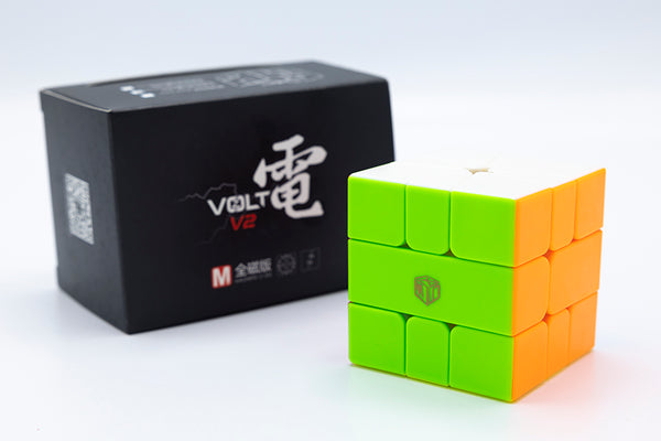 X-Man Volt Square-1 V2 M UD (White Top) - Stickerless (Bright)
