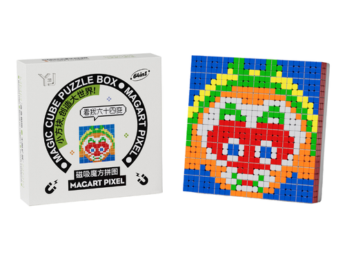 YJ Mosaic 3x3 Cube Set (64 x 3.5cm Cubes) - Stickerless