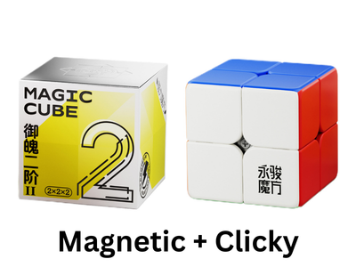 YJ YuPo 2x2 V3 (Magnetic + Clicky)