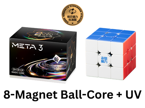 YJ Meta3 3x3 (8-Magnet Ball-Core + UV)