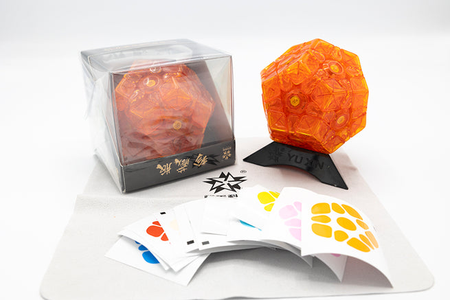 YuXin Little Magic Megaminx (Limited Edition) - Transparent Orange