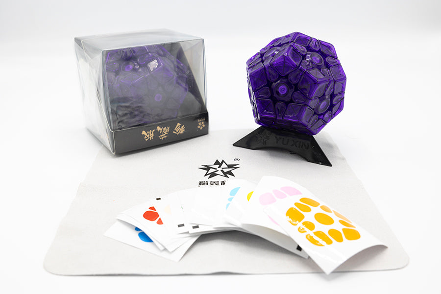YuXin Little Magic Megaminx (Limited Edition) - Transparent Purple