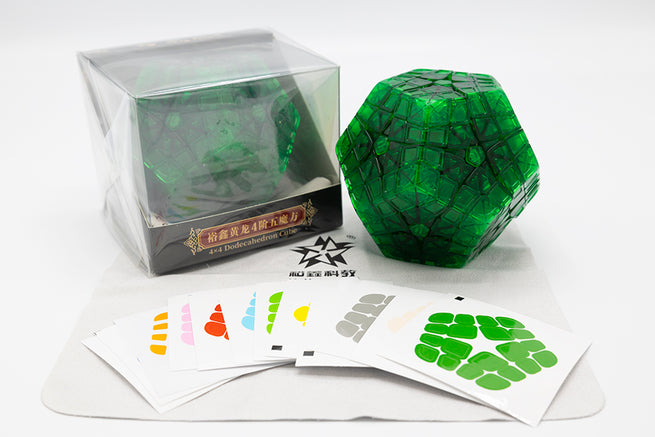 YuXin Master Kilominx (Limited Edition) - Transparent Emerald