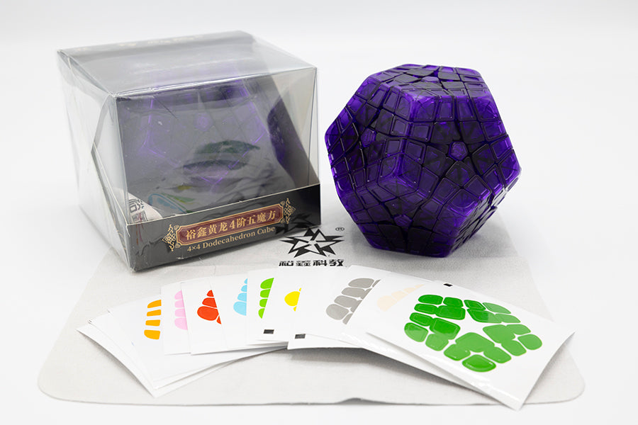 YuXin Master Kilominx (Limited Edition) - Transparent Purple
