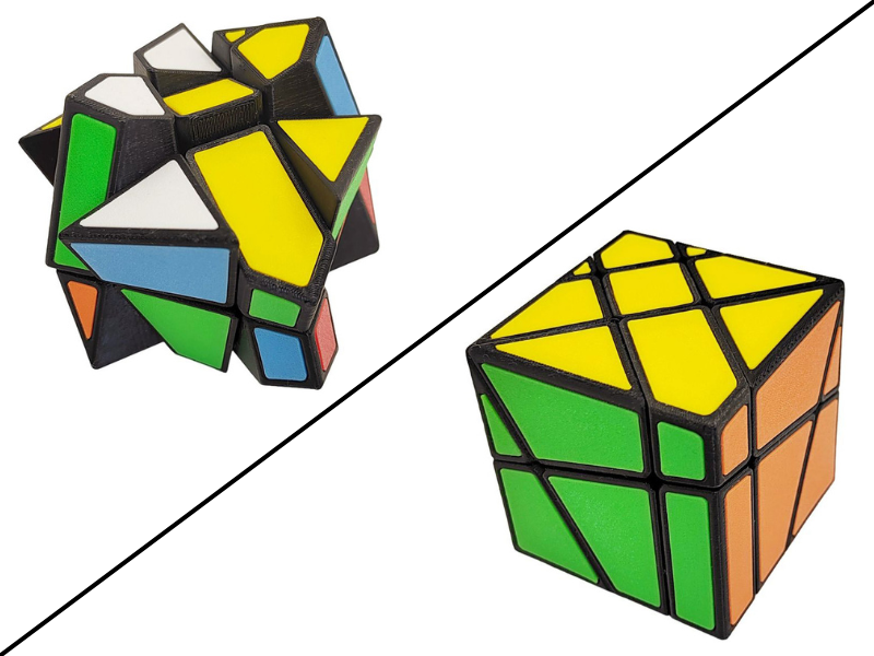 ZePuzzles Crazy Fisher 2x3x3 (Tiled) - Black