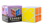 ZePuzzles Domino Skewb - White