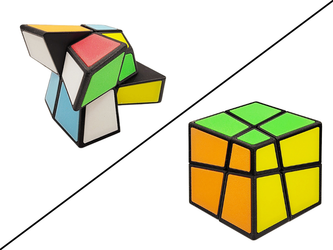 ZePuzzles Squished 2x2 (Tiled) - Black